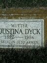 Record image of Justina Dyck (geb. Schmidt)