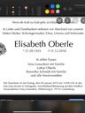 Record image of ELISABETH Oberle (born Denz)