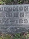 Record image of Solomon "Saul" Brown