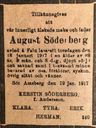 Record image of August Söderberg