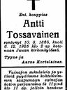 Record image of Kauppias Anders Tossavainen
