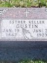 Record image of Esther Ann Gustin (geb. Keller)