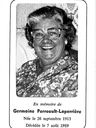 Record image of Germaine Bisonnette (born Perreault)