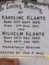 Record image of Mathilde Karoline Klante (nacida Lehmann)