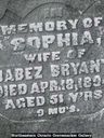 Record image of Sophia Barbara Bryant (born Lucas)