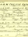Record image of John Chester Raymond