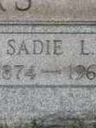 Record image of Sarah Lucille "Sadie" Steel