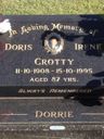 Record image of Doris "Dorrie" Irene Crotty (born MANNING)