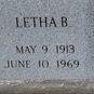 Record image of Letha Bell Cooper (born Basham)