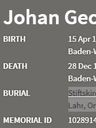 Record image of Johann Georg* Röderer