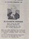 Record image of Elisabeth Forner (geb. Philippi)