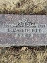 Record image of Elizabeth "Lizzie" Edie (born Cary)