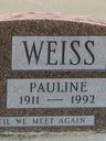 Record image of Pauline Weiss (geb. Schorr)