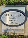 Record image of Maria "Mary" Schreiber (geb. Eichwald)