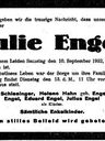 Record image of Julie Engel (geb. Weiss)
