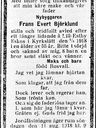 Record image of Frans Emil Evert Björklund