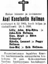 Record image of Axel Konstantin Hellman