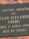 Record image of Allan Forbes