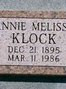 Record image of Anna Melissa Klock