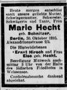Record image of Marie Gabriele Hecht (geb. Schnitzer)