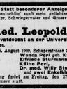 Record image of SR Dr. med. Moritz Leopold* Perl