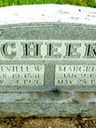 Record image of Margarette A. Cheek (born Logan)