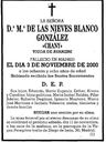 Record image of María de las Nieves "Chany" Avanzini Bellido (born Blanco González)