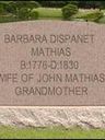 Record image of Barbara Mathias (born Disponet)