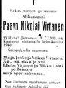 Record image of Paavo Nikolai Virtanen