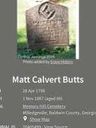 Record image of Matt Calvert Butts