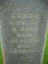 Record image of Sarah Jane Bush (born Baughn)