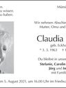 Record image of Claudia Rueß (geb. Eckhardt)