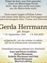 Record image of Gerda Herrmann (nata Staiger)
