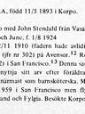 Record image of Signe Alexandra Stendahl (born Jansson)