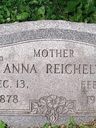 Record image of Anna C Reichelt (born Woebeking)