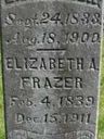 Record image of Elizabeth Amanda Frazer (born Campbell)