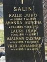 Record image of Amanda Aurora Salin (o.s. Niemis)