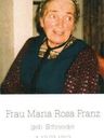 Record image of Maria Rosa Franz (born Schneider)