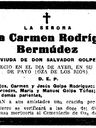 Record image of María del Carmen Golpe Varela (born Rodríguez Bermúdez)