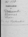Record image of Lucia THOMAS