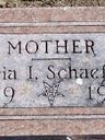 Record image of Maria Isabelle Schaeffer (geb. Bockenthien)