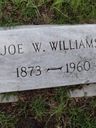 Record image of Joseph Wesley “Joe” Williams