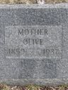 Record image of Olive Rothrock (born Reynolds)