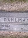 Record image of Sophia (Elfstrom) Dahlman (o.s. Halfason)