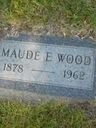 Record image of Maude Ella Wood (born Perry)