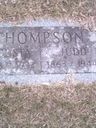 Record image of Augusta E Thompson (born Norberg)