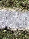 Record image of Mathilda Kristine Stromgren (o.s. Dahl)