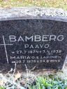 Record image of Paul / Paavo Bamberg