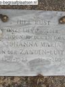 Record image of van Johanna Maria Zanden (born Luiten)