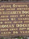 Record image of Sarah Elizabeth Docking (född Stead)